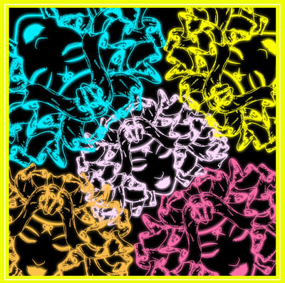 Silk Scarf Colorful